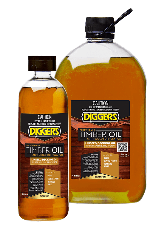 DIGGERS™ Ready To Use Timber Oil (Anti-Mould Formulation)