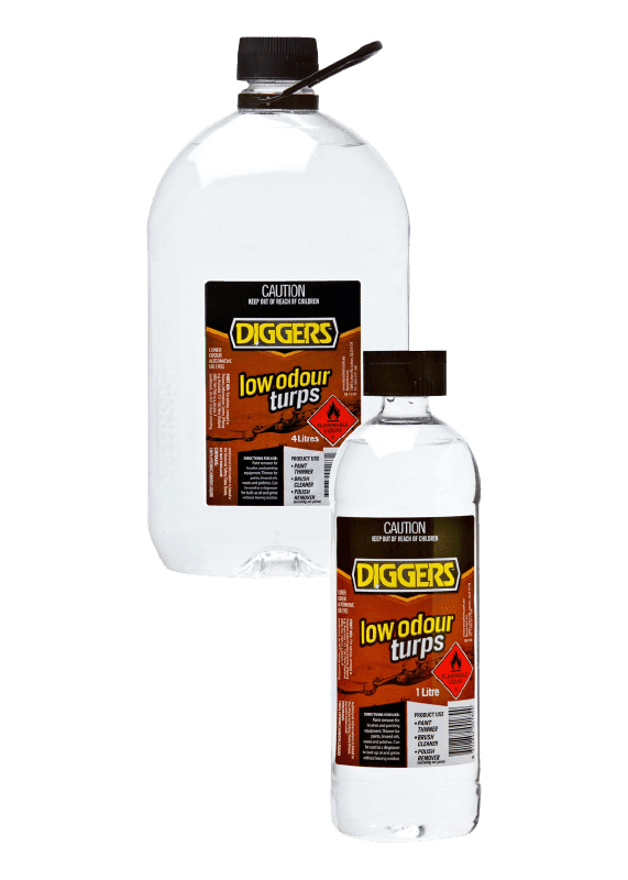 DIGGERS™ Low Odour Mineral Turpentine