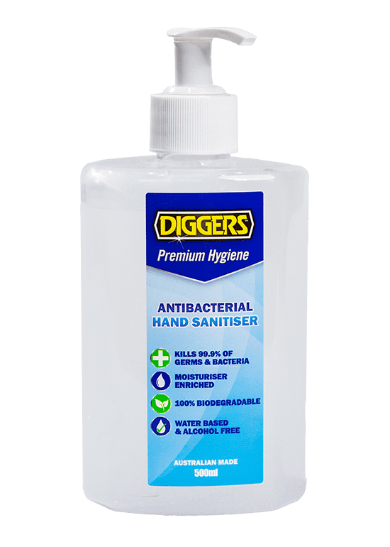 DIGGERS™ Premium Hygiene Antibacterial Hand Sanitiser