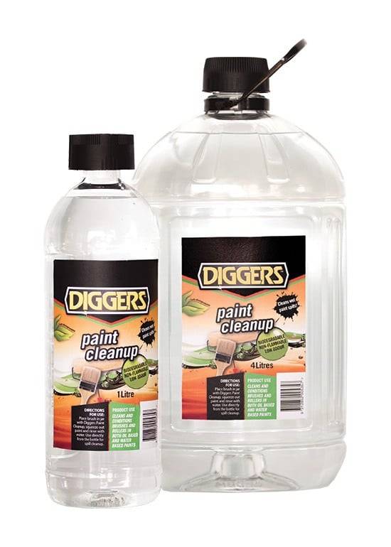DIGGERS™ Paint Cleanup 1L and 4L