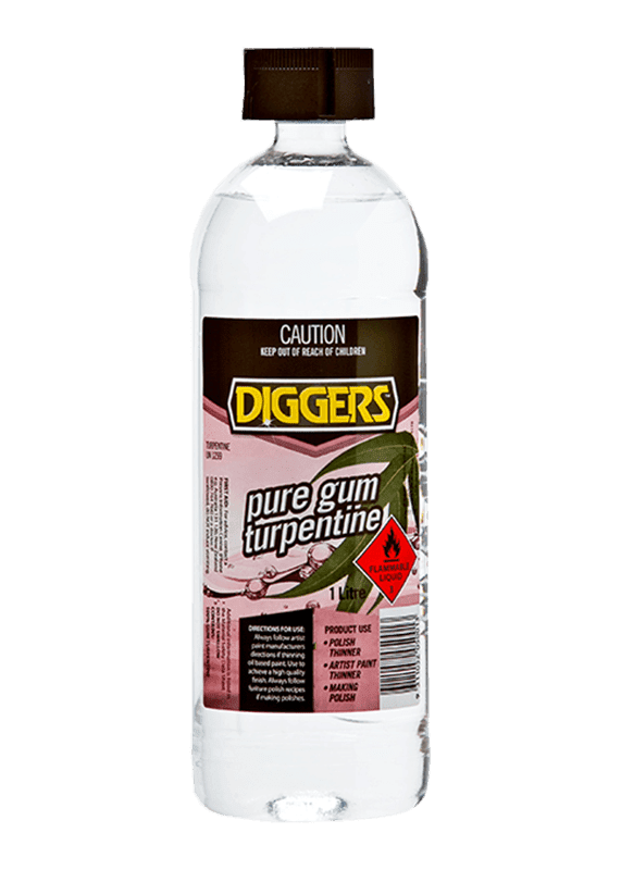 Diggers Pure Gum Turpentine