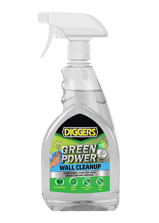 Diggers Green Power Wall Cleanup