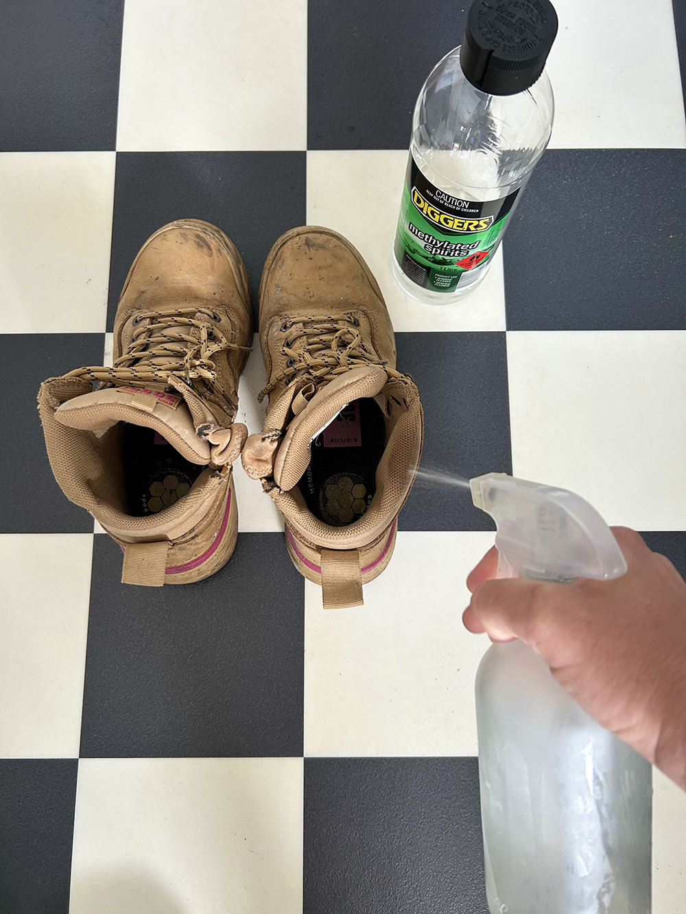 Cleaning hacks with Methylated Spirits Diggers Australia