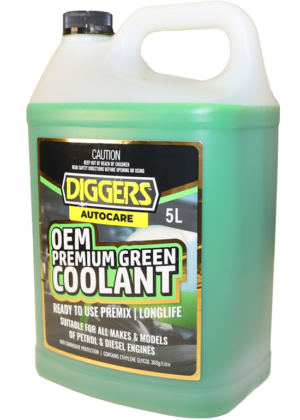 Diggers OEM Premium Green Coolant