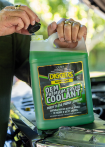 DIGGERS™ OEM Premium Green Coolant and Merv Hughes