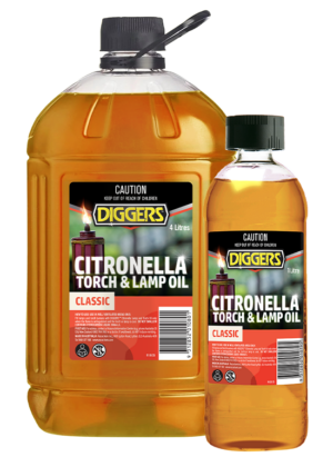 Diggers Citronella Torch & Lamp Oil Classic