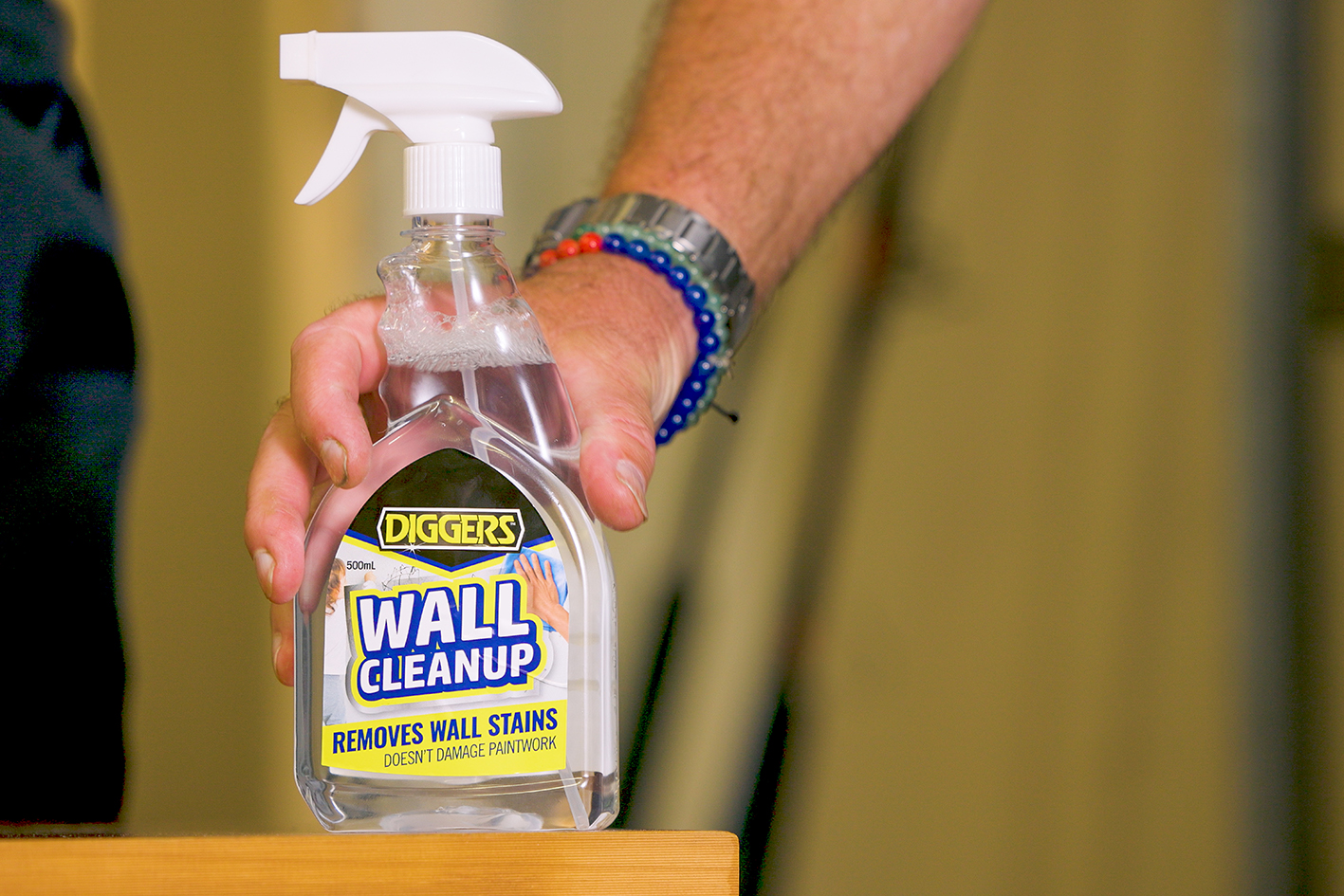 Wall cleanup
